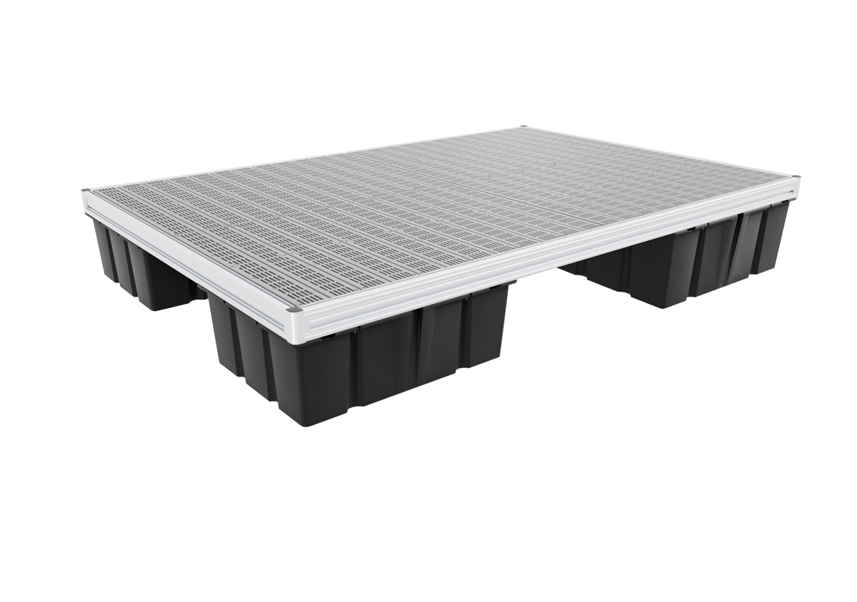 Structure Flottant Plastique Gris Lafantaisie Dock structure-flottant-plastique-gris-lafantaisie-dock