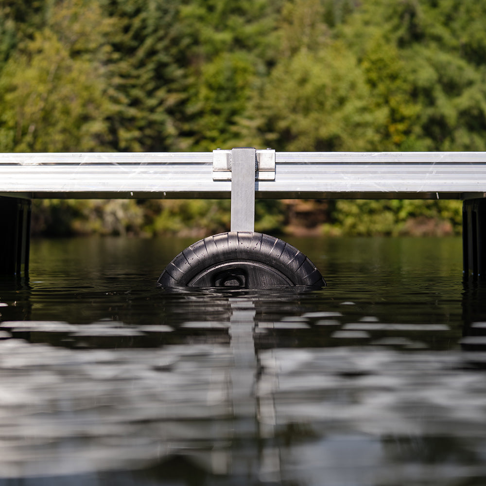 Removable wheel with aluminum L-bracket (1)