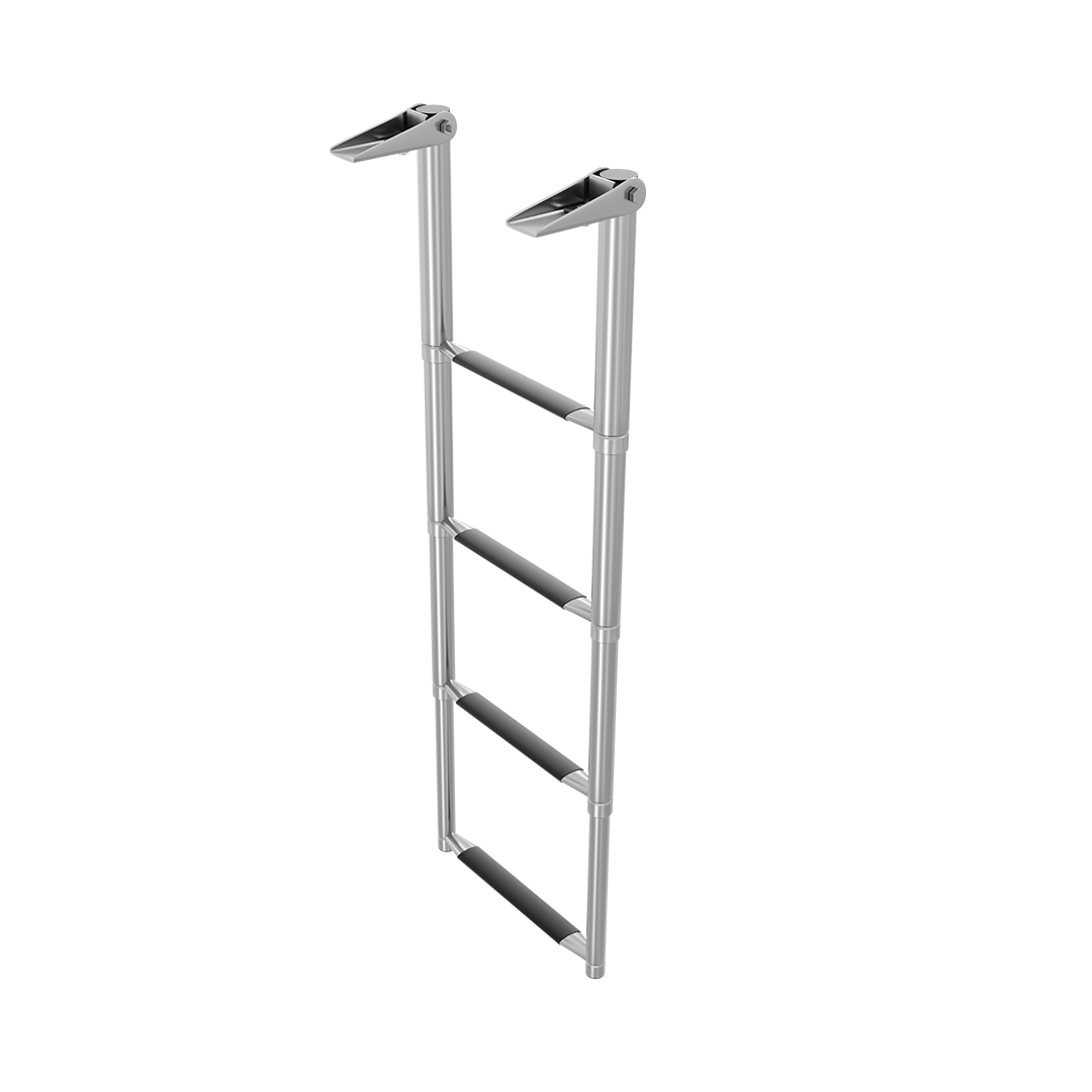 Telescopic 4-Step Ladder