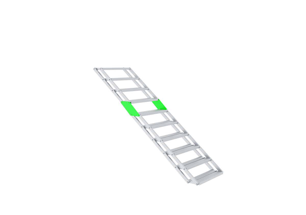 Adjustable staircase 10 steps