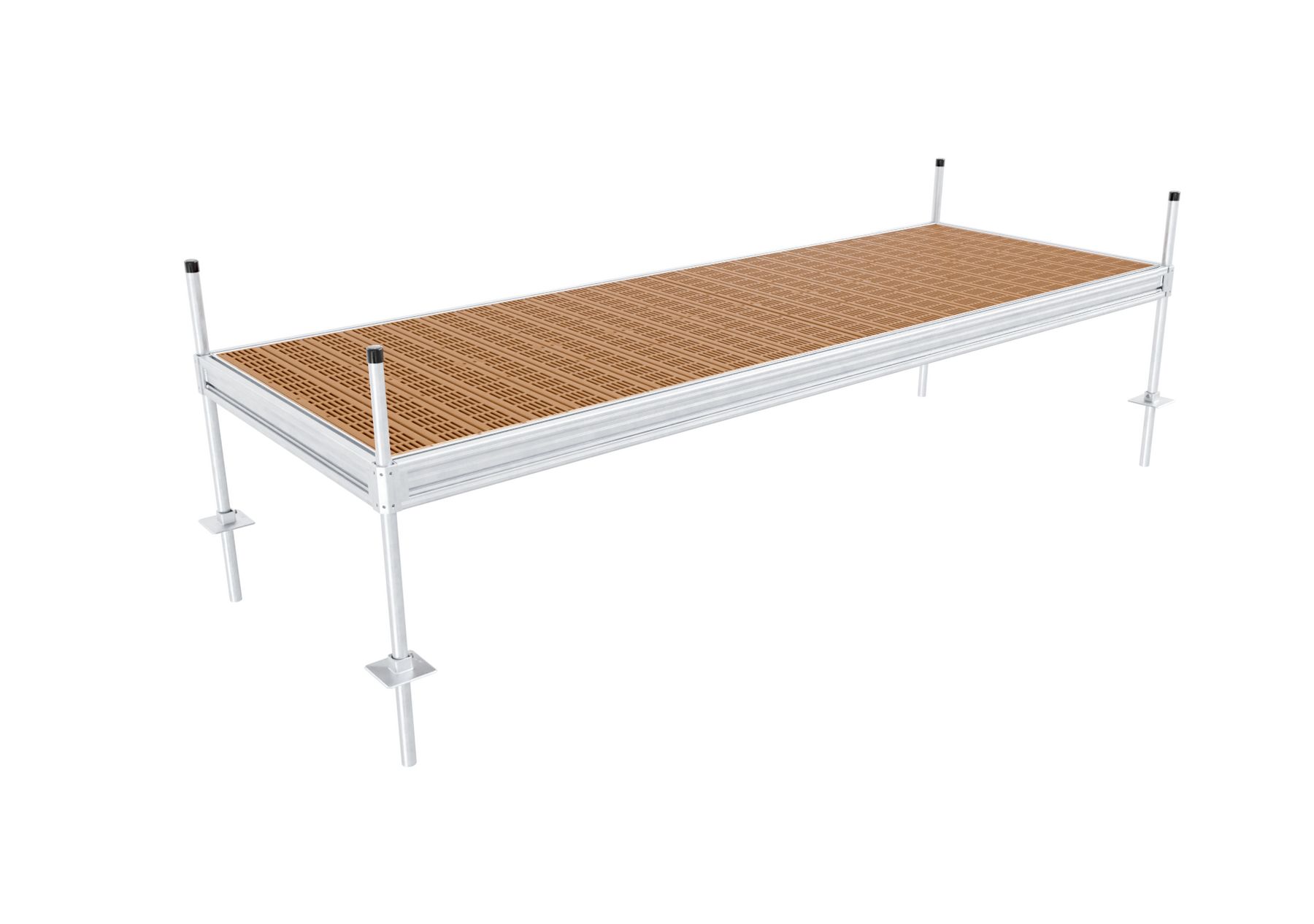 4' x 10' Standing Plastic Dock