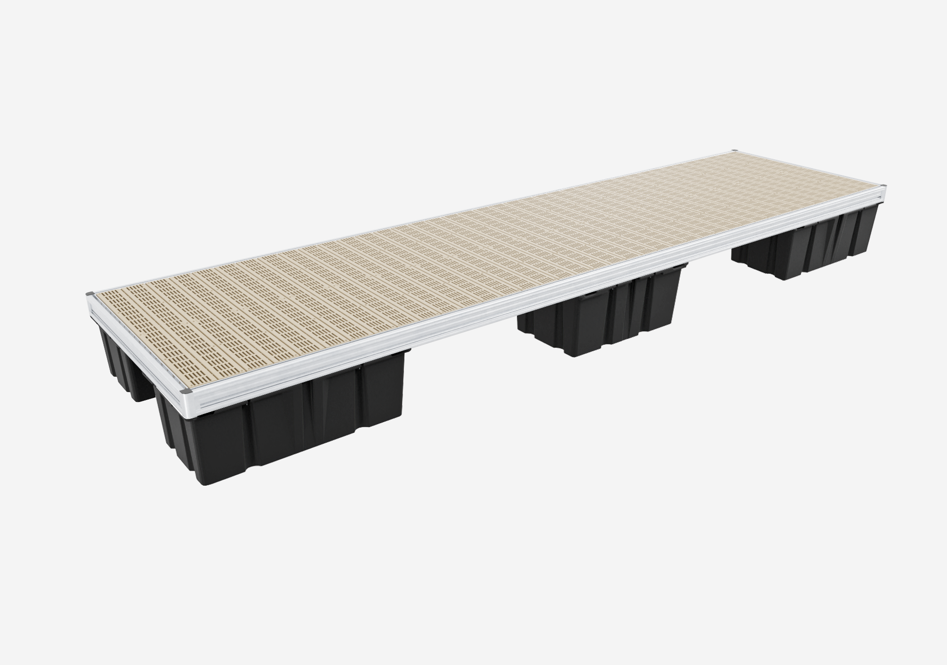 5' x 20' Dock with plastic surface 2023 model