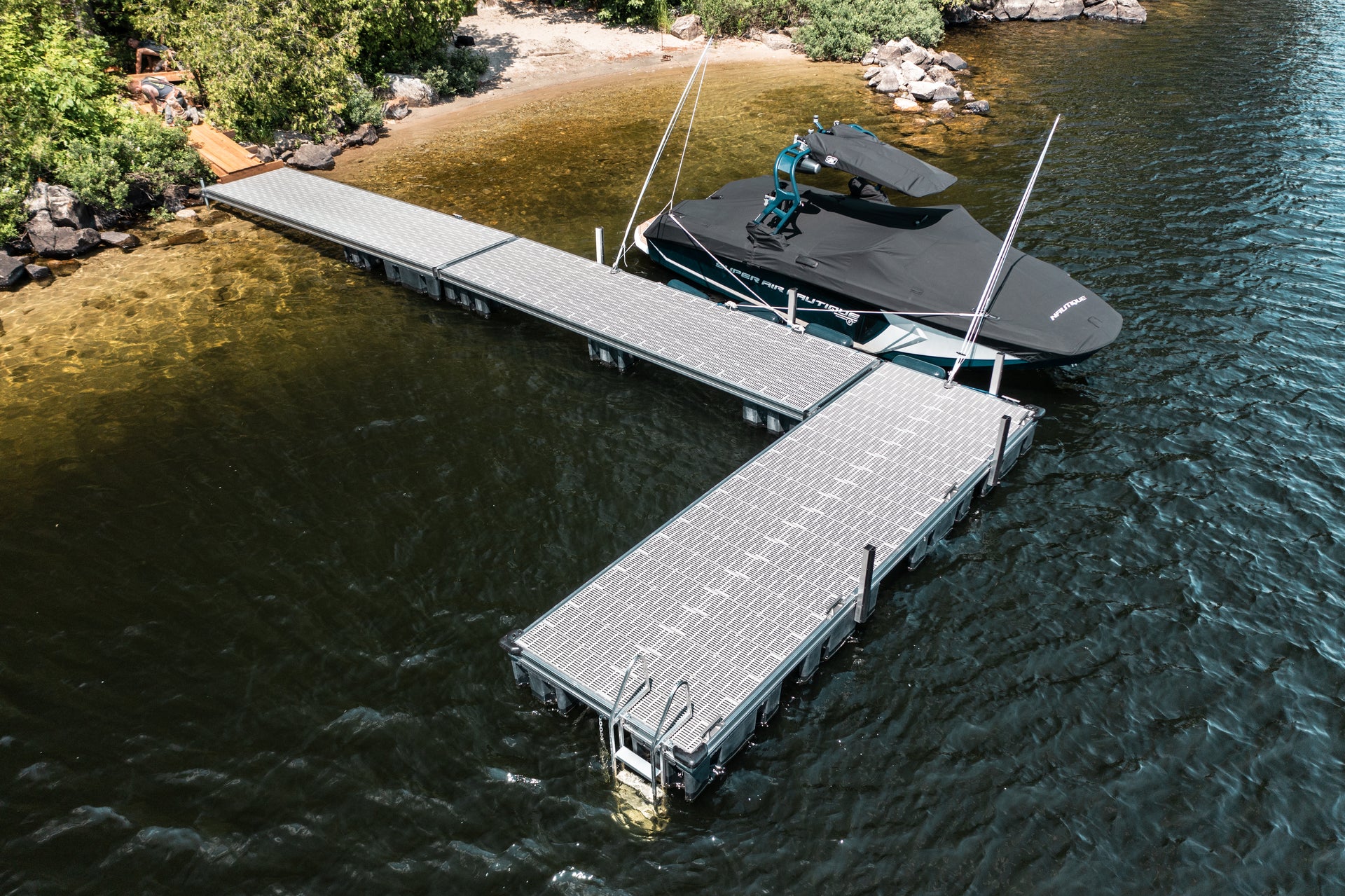 5' x 20' Dock with plastic surface 2023 model
