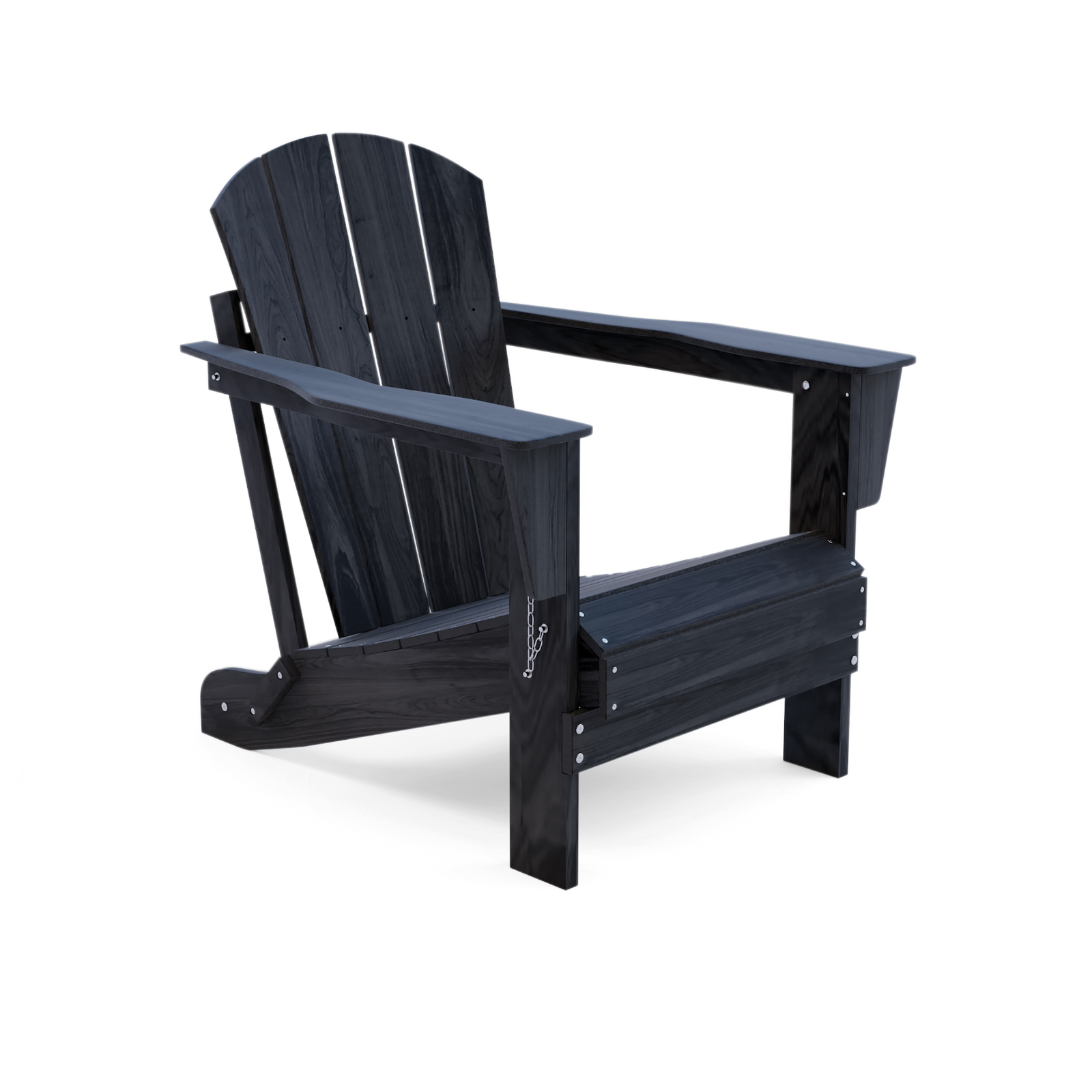 Black Muskoka Folding Chair