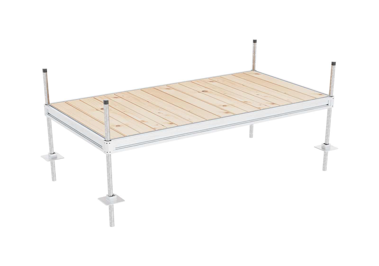 4' x 8' Standing Dock