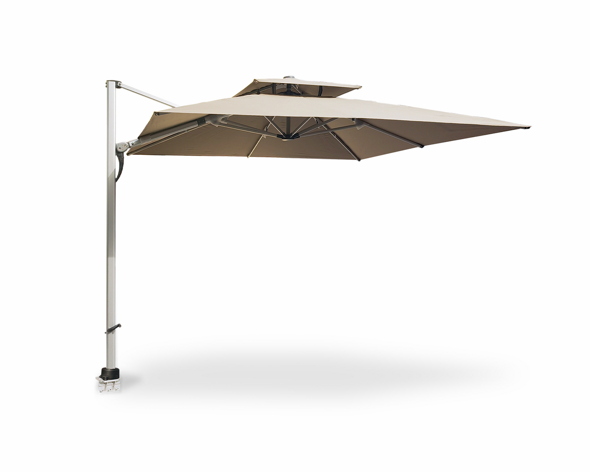 10ft Offset Umbrella with Base