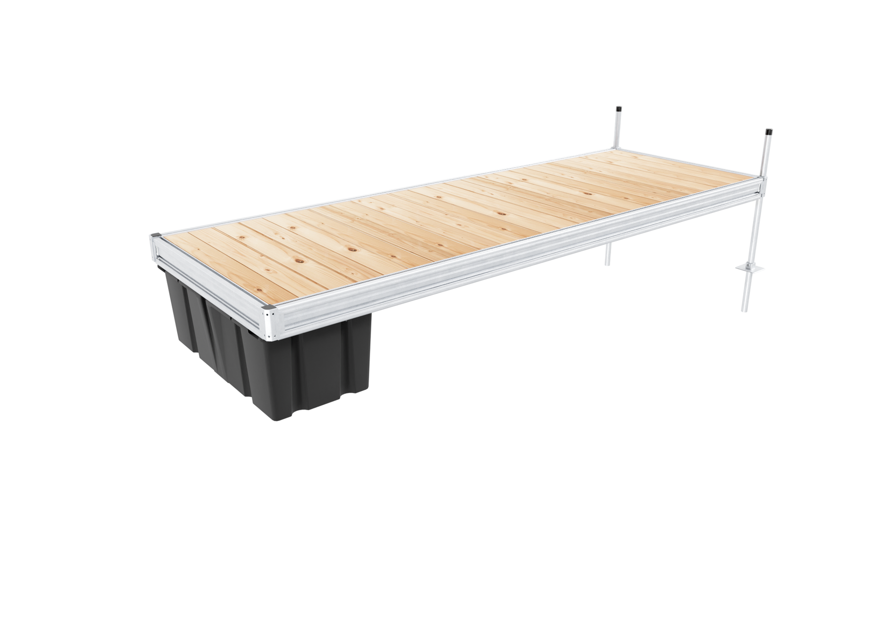 4' x 10' Semi-Floating Dock