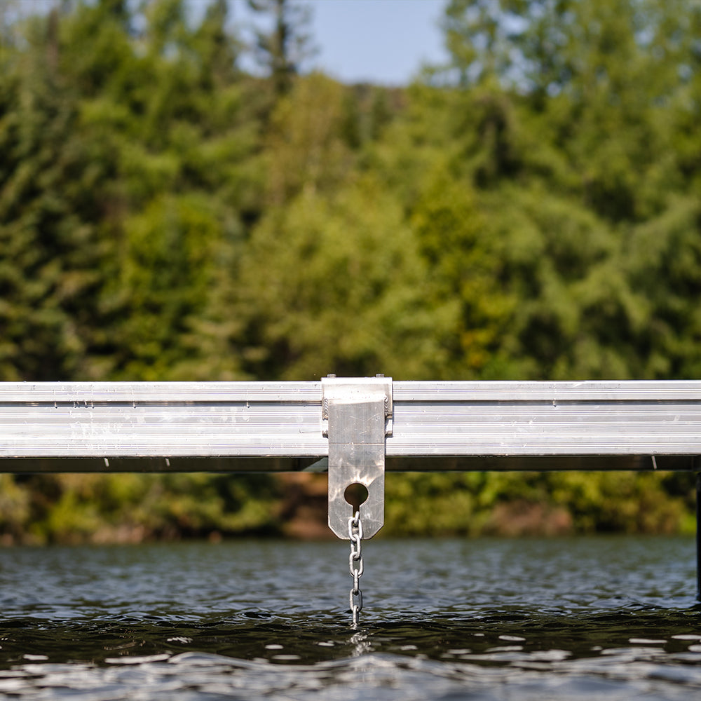 Removable chain plate