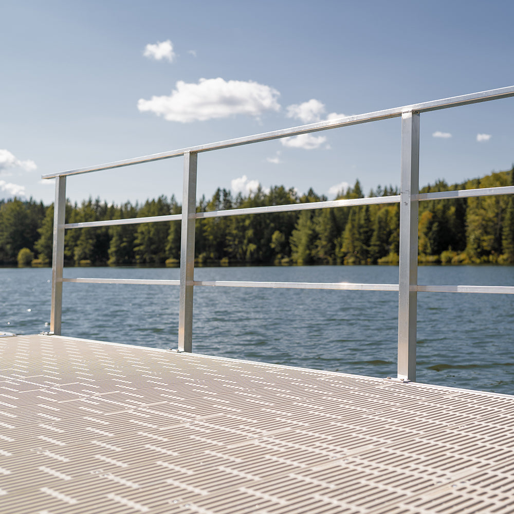 Dock Hand Rais Aluminum Handrail | Lafantaisie Dock